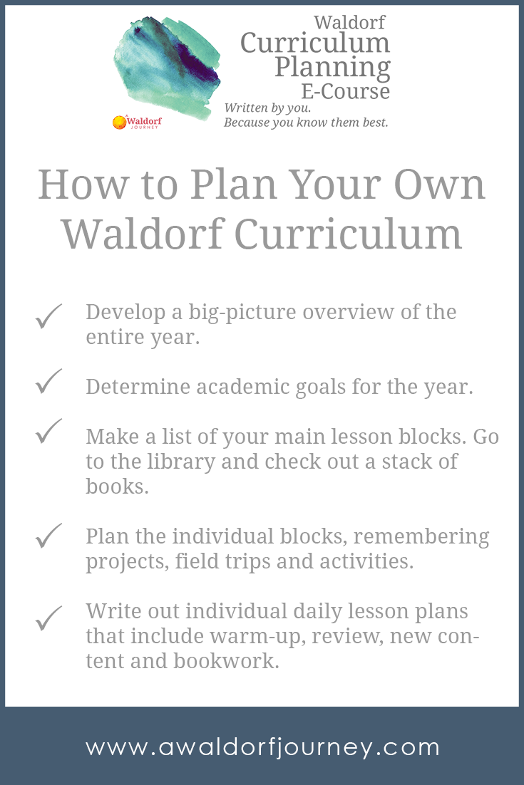waldorf curriculum